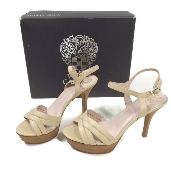 Vince Camuto VC-Paden Platform Strap Sandals 10 W - Picture 3 of 8